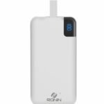 Ronin R-75  Polymer Power Bank 10,000mah - White