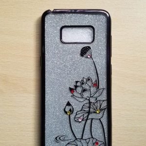 Samsung Galaxy S8 Fancy back cover jewelled - Red