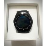 Y1S - Round Dial Smart Watch with builtin camera - Black