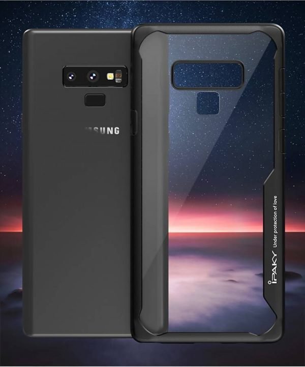 IPAKY Note 9 Flexible bumper back cover